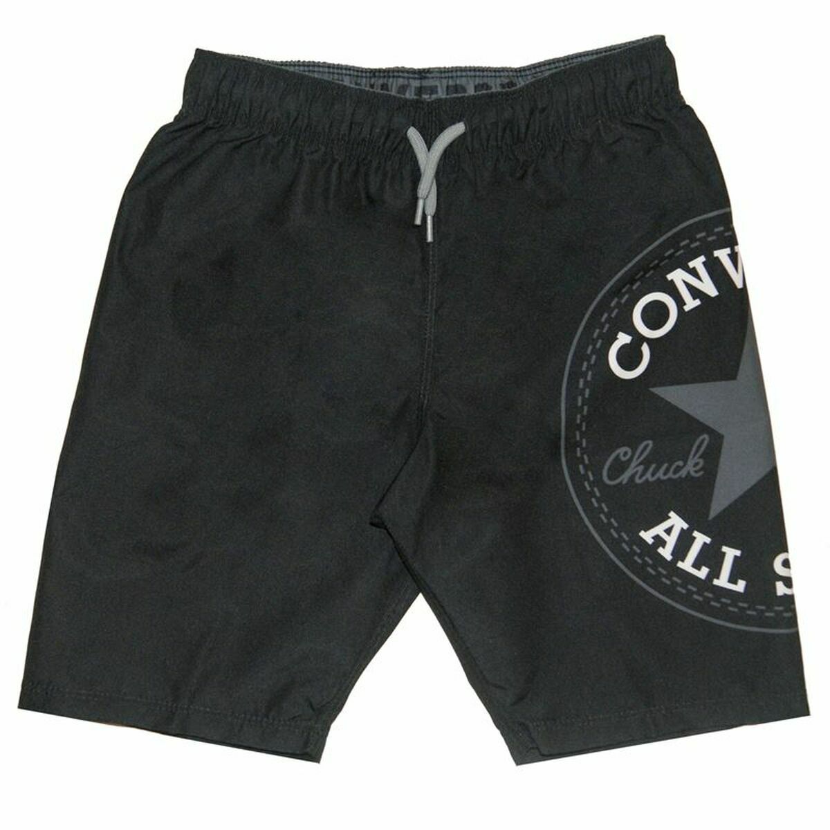 Men’s Bathing Costume Converse Wrap Around Pool Black 13-15 Years